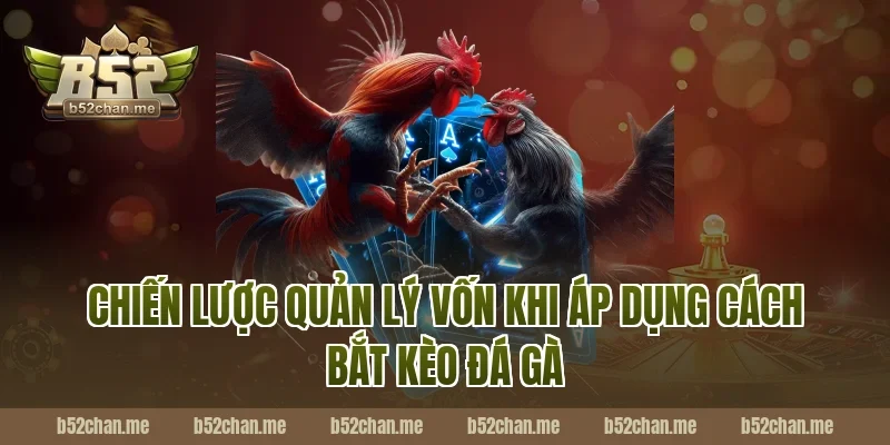 Chiến Lược Quản Lý Vốn Khi Áp Dụng Cách Bắt Kèo Đá Gà Tại B52